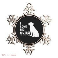 I Love Big Mutts And I Cannot Lie Funny Dog Lover Gift Ornament thumb 0