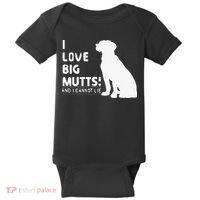 I Love Big Mutts And I Cannot Lie Funny Dog Lover Gift Baby Bodysuit thumb 0