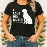 I Love Big Mutts And I Cannot Lie Funny Dog Lover Gift Women's T-Shirt thumb 2