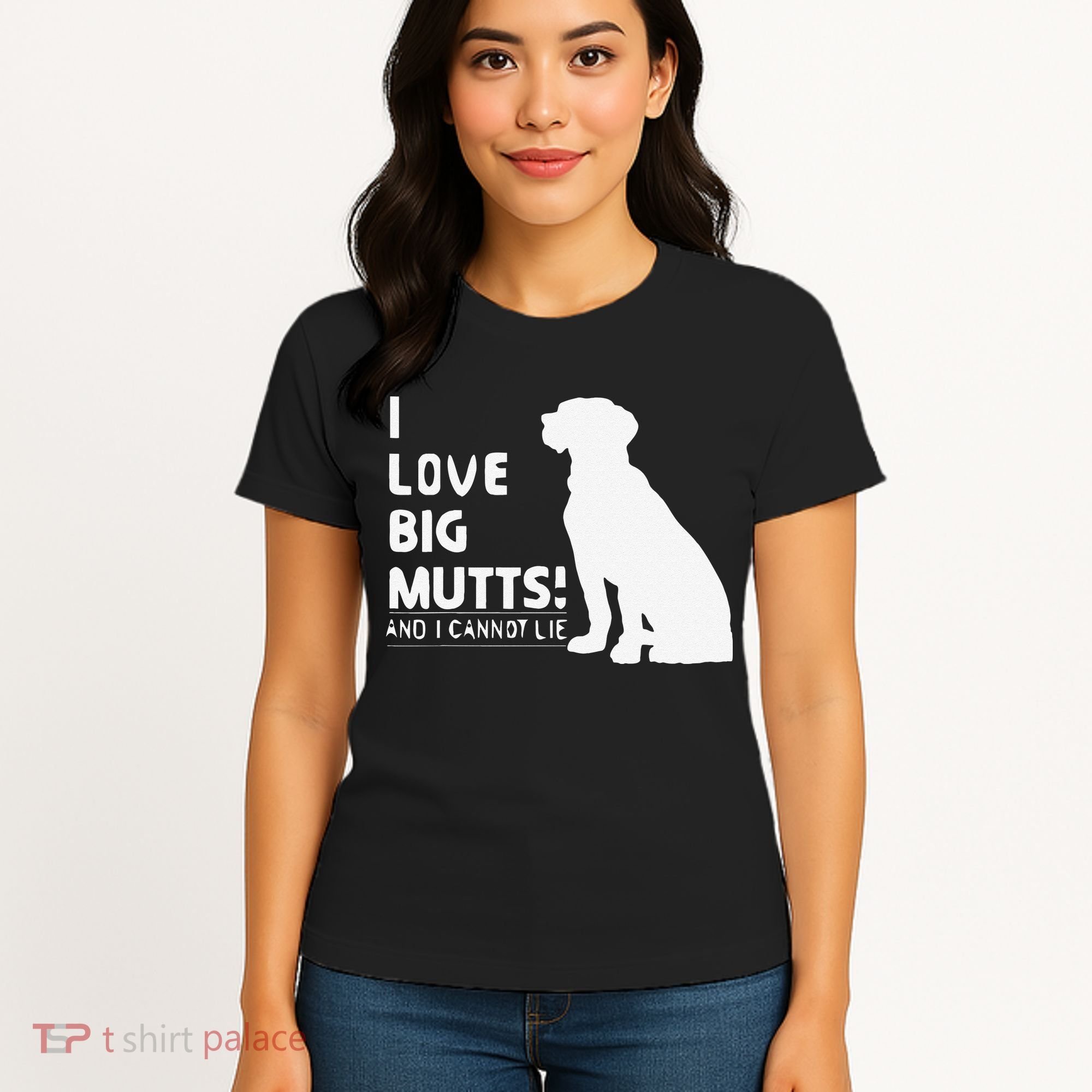 I Love Big Mutts And I Cannot Lie Funny Dog Lover Gift Women's T-Shirt
