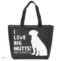 I Love Big Mutts And I Cannot Lie Funny Dog Lover Gift Tote Bag thumb 0