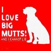 I Love Big Mutts And I Cannot Lie Funny Dog Lover Gift Santa Hat thumb 1