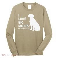 I Love Big Mutts And I Cannot Lie Funny Dog Lover Gift Long Sleeve Shirt thumb 0