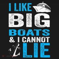 I Like Big Boats and I Cannot Lie Funny Cruise Women's Hoodie thumb 2