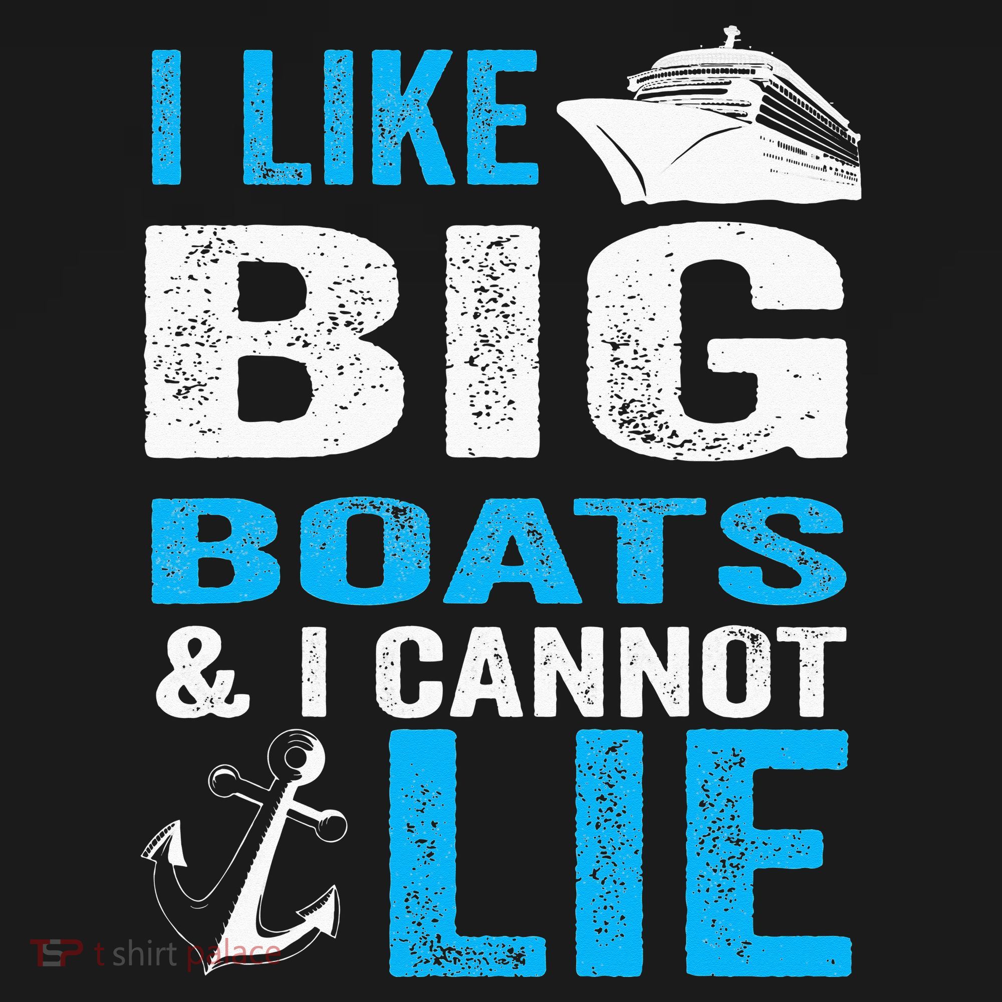 I Like Big Boats and I Cannot Lie Funny Cruise Women's Tank Top