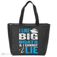 I Like Big Boats and I Cannot Lie Funny Cruise Tote Bag thumb 0