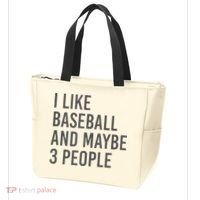I Like Baseball And Maybe 3 People Tote Bag thumb 3
