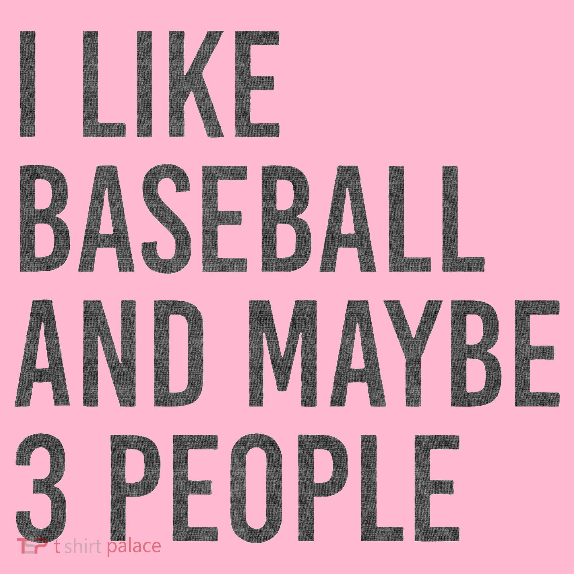I Like Baseball And Maybe 3 People Coaster