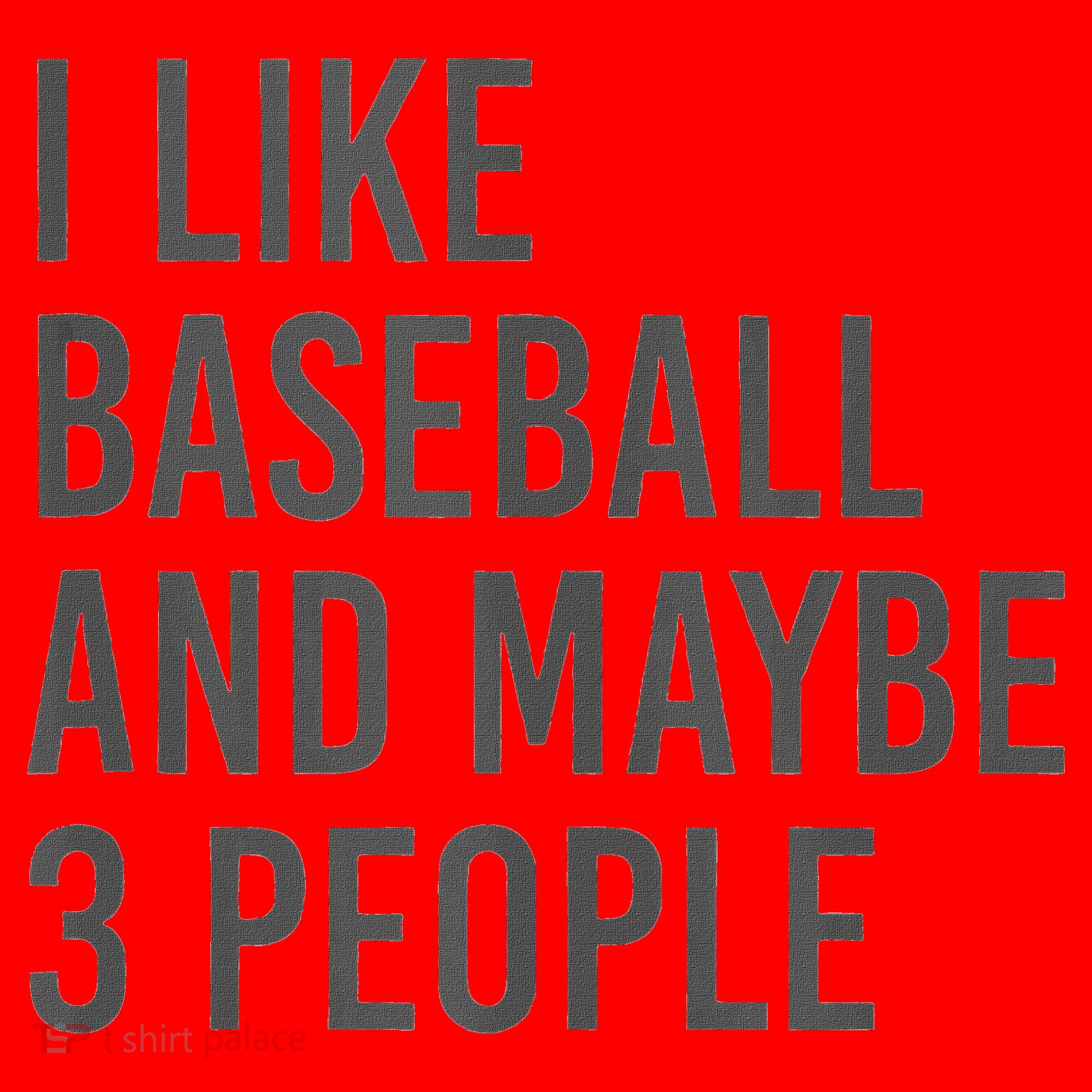 I Like Baseball And Maybe 3 People Santa Hat