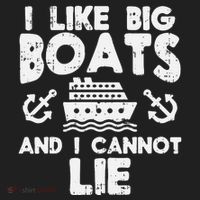 I Like Big Boats Cannot Lie Funny Cruise Ship Cruising Gift Tumbler thumb 3