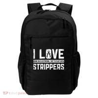 I Love Being An Electrician I Get To Play With Strippers Backpack thumb 0