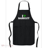 I Love Barkley St Patricks Day I Heart Barkley Apron thumb 0
