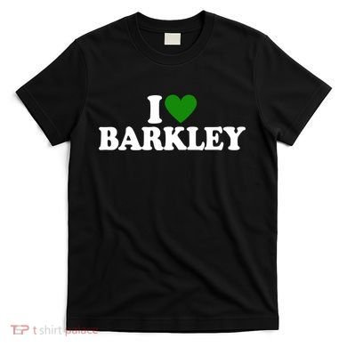 I Love Barkley St Patricks Day I Heart Barkley T-Shirt