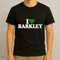 I Love Barkley St Patricks Day I Heart Barkley T-Shirt thumb 3