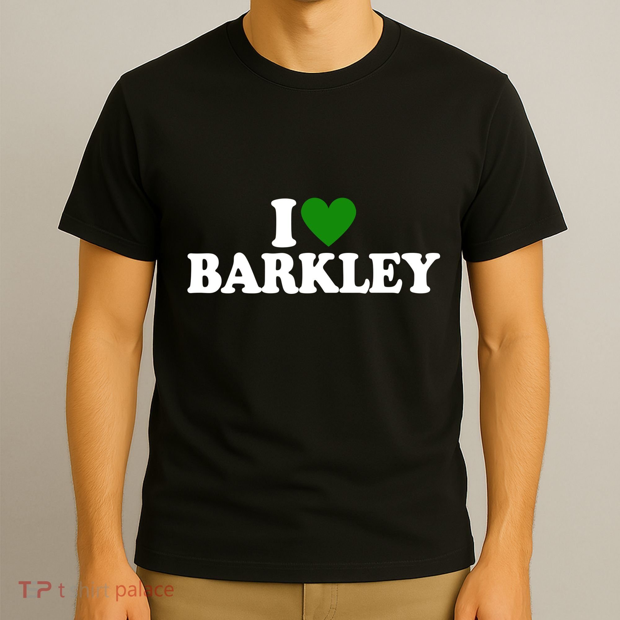 I Love Barkley St Patricks Day I Heart Barkley T-Shirt