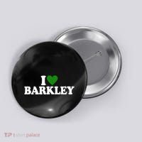 I Love Barkley St Patricks Day I Heart Barkley Button thumb 0