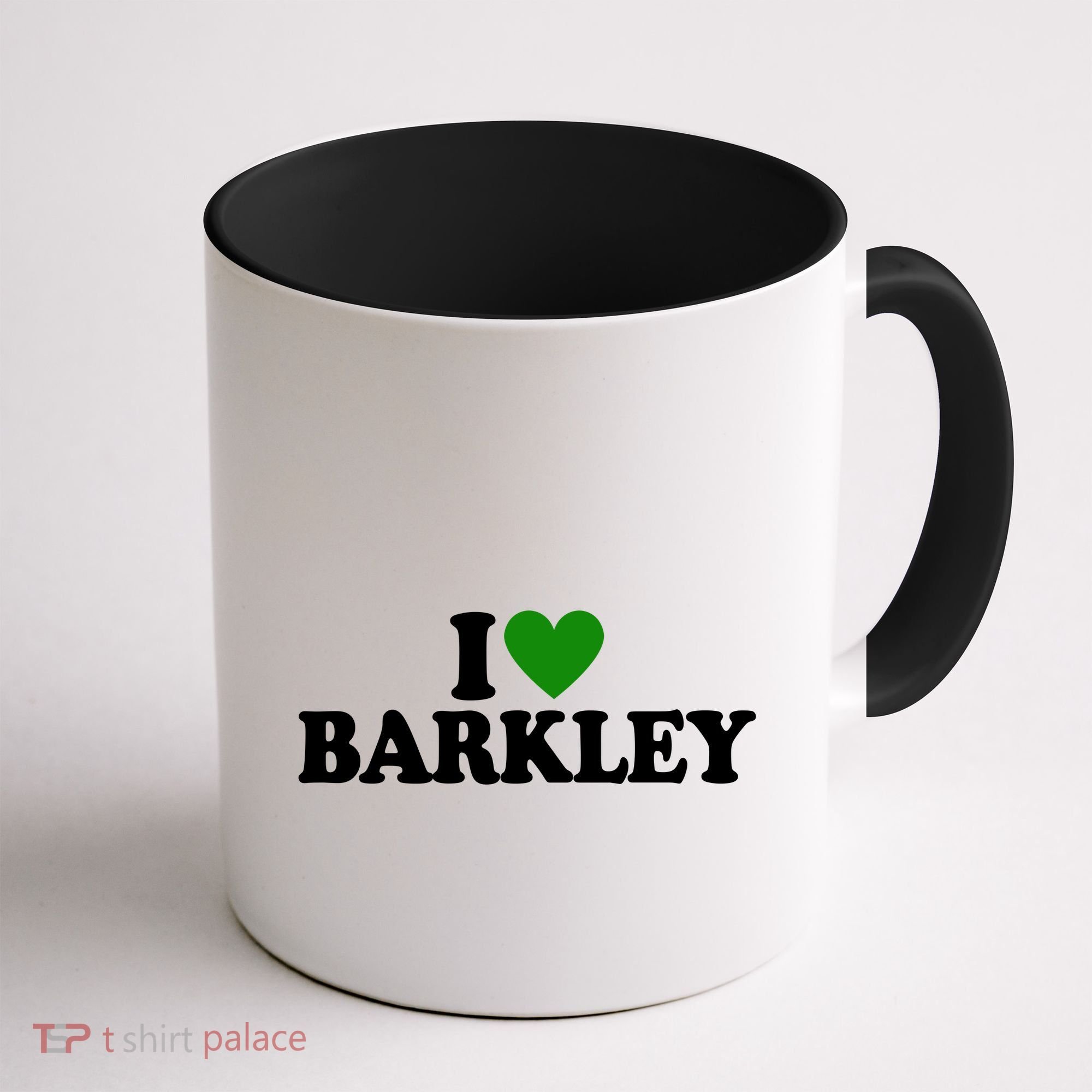I Love Barkley St Patricks Day I Heart Barkley Coffee Mug