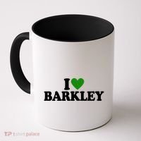 I Love Barkley St Patricks Day I Heart Barkley Coffee Mug thumb 0