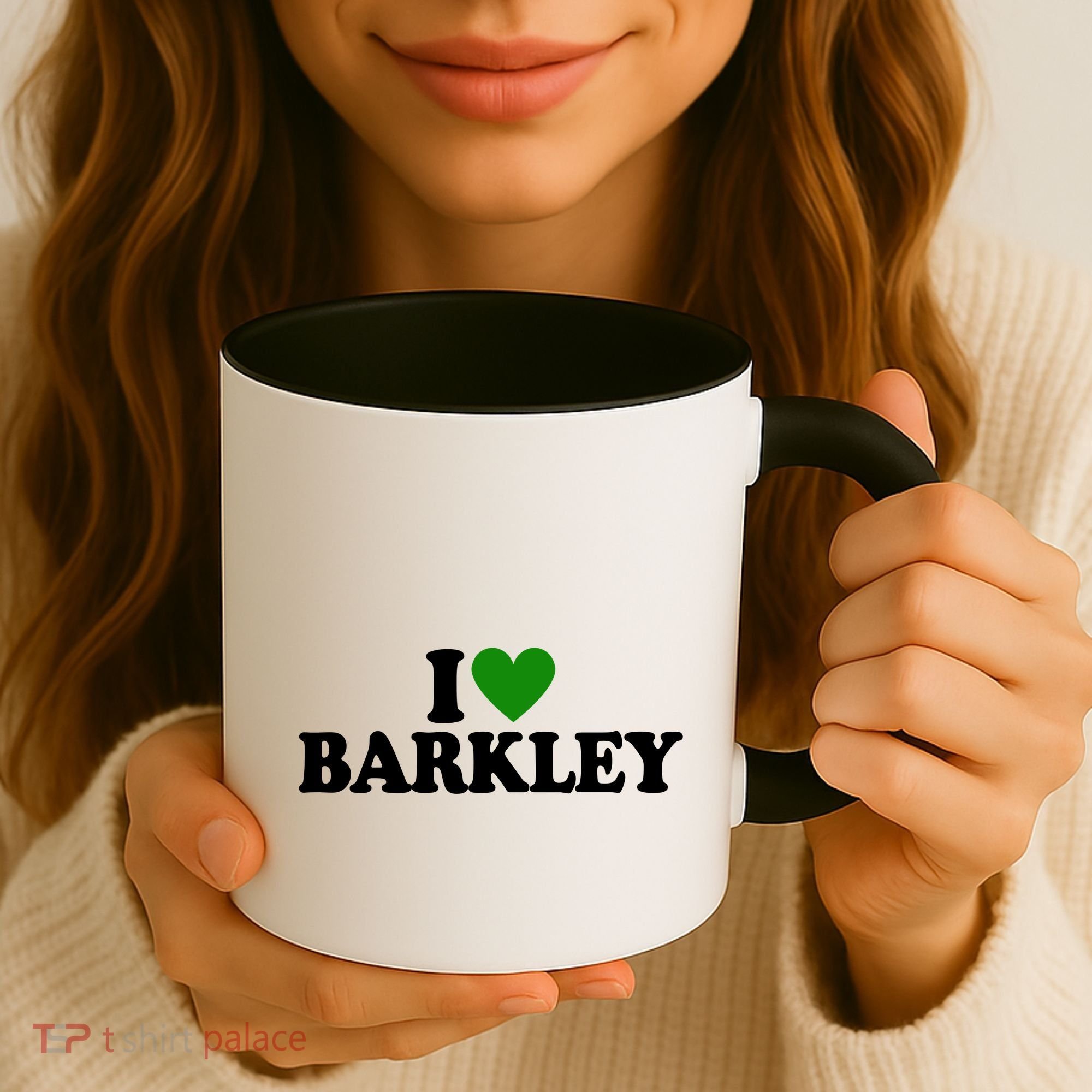 I Love Barkley St Patricks Day I Heart Barkley Coffee Mug