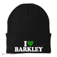 I Love Barkley St Patricks Day I Heart Barkley Beanie thumb 0