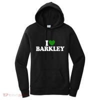 I Love Barkley St Patricks Day I Heart Barkley Women's Hoodie thumb 0