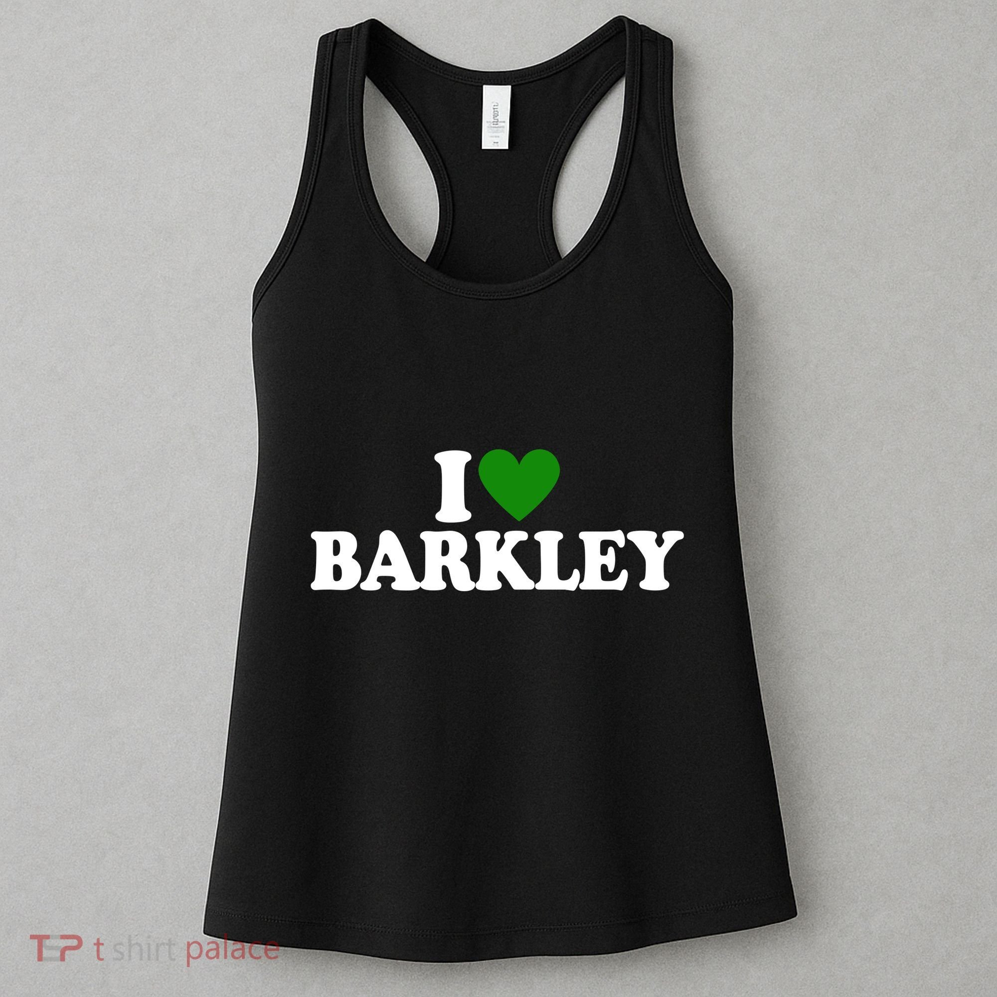 I Love Barkley St Patricks Day I Heart Barkley Women's Tank Top