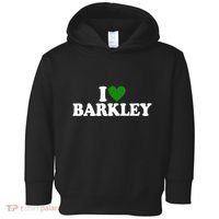 I Love Barkley St Patricks Day I Heart Barkley Toddler Hoodie thumb 0