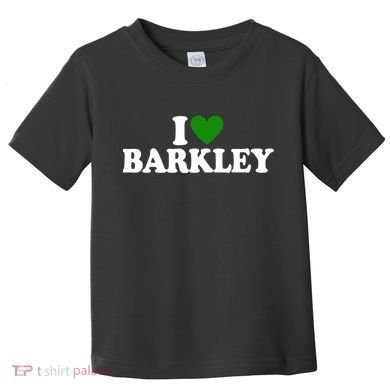 I Love Barkley St Patricks Day I Heart Barkley Toddler T-Shirt