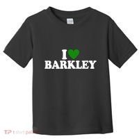I Love Barkley St Patricks Day I Heart Barkley Toddler T-Shirt thumb 0