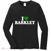 I Love Barkley St Patricks Day I Heart Barkley Women's Long Sleeve Shirt thumb 0