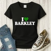 I Love Barkley St Patricks Day I Heart Barkley Women's T-Shirt thumb 3