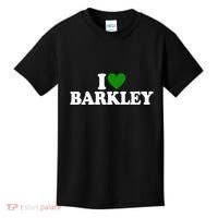 I Love Barkley St Patricks Day I Heart Barkley Kids T-Shirt thumb 0