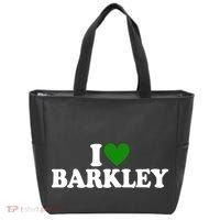 I Love Barkley St Patricks Day I Heart Barkley Tote Bag thumb 0