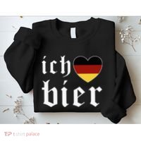 Ich Liebe Bier German Flag Oktoberfest Costume Beer Festival Sweatshirt thumb 2