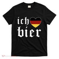 Ich Liebe Bier German Flag Oktoberfest Costume Beer Festival T-Shirt thumb 0
