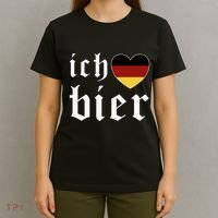 Ich Liebe Bier German Flag Oktoberfest Costume Beer Festival T-Shirt thumb 4