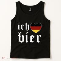 Ich Liebe Bier German Flag Oktoberfest Costume Beer Festival Tank Top thumb 2