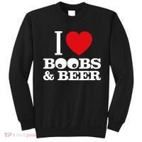 I Love Boobs And Beer Sweatshirt thumb 0