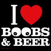 I Love Boobs And Beer Sweatshirt thumb 3
