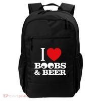 I Love Boobs And Beer Backpack thumb 0