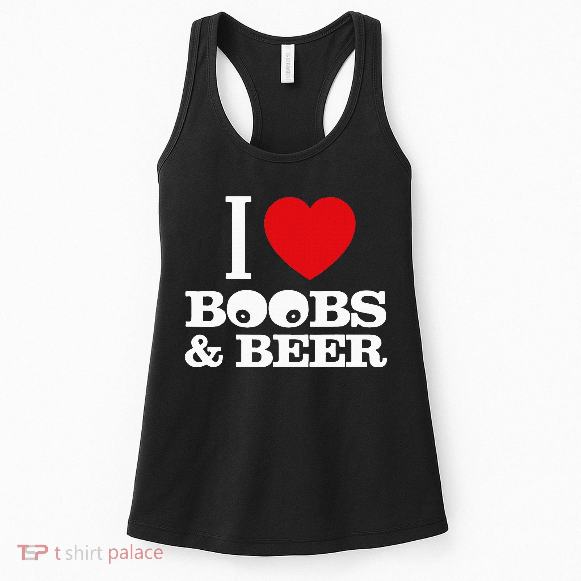 I Love Boobs And Beer Women's Tank Top