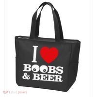 I Love Boobs And Beer Tote Bag thumb 3