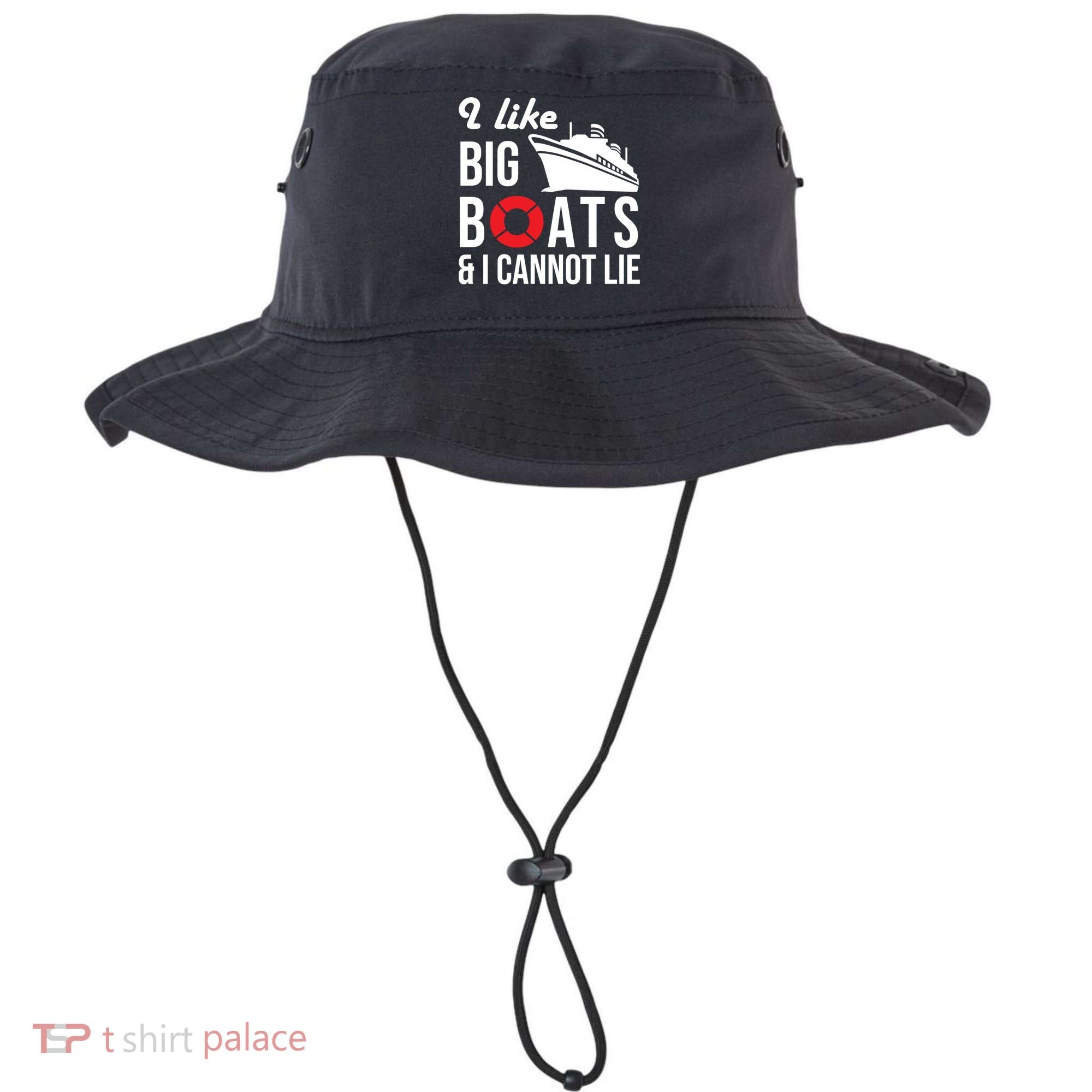 I Like Big Boats And I Cannot Lie Cruise Ship Sailing Cool Gift Bucket Hat