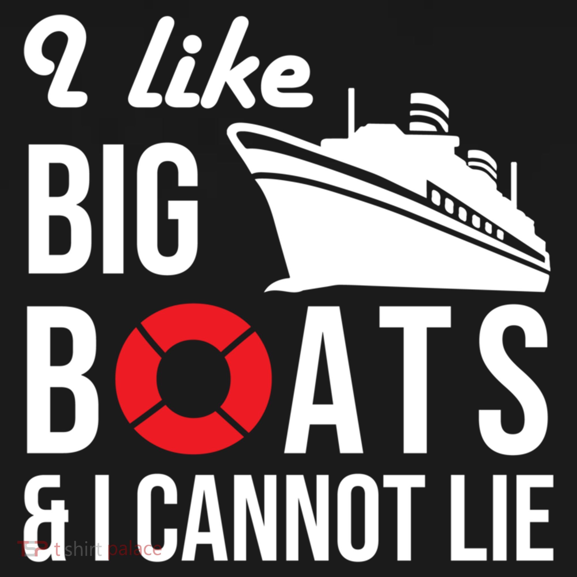 I Like Big Boats And I Cannot Lie Cruise Ship Sailing Cool Gift Women's Hoodie