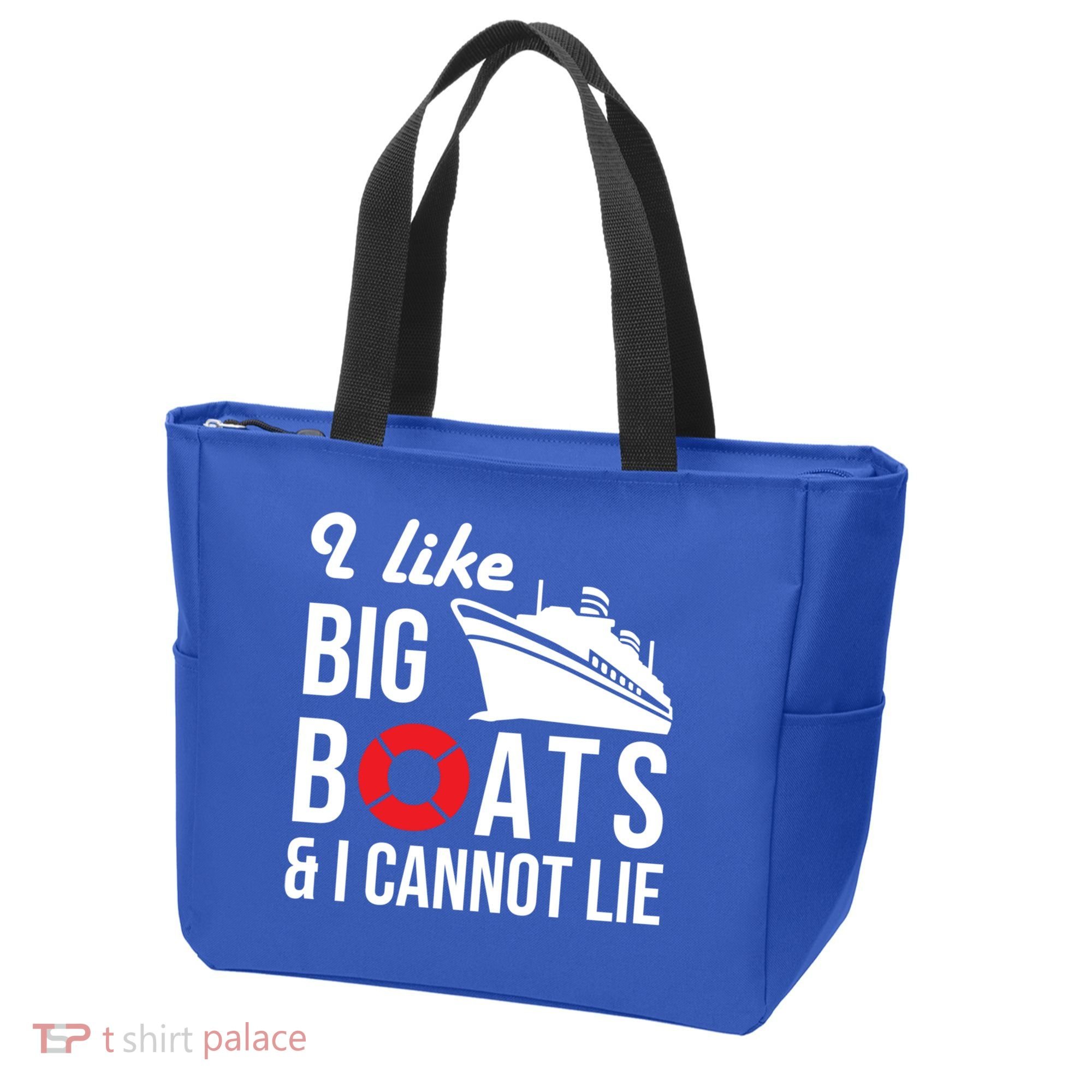 I Like Big Boats And I Cannot Lie Cruise Ship Sailing Cool Gift Tote Bag