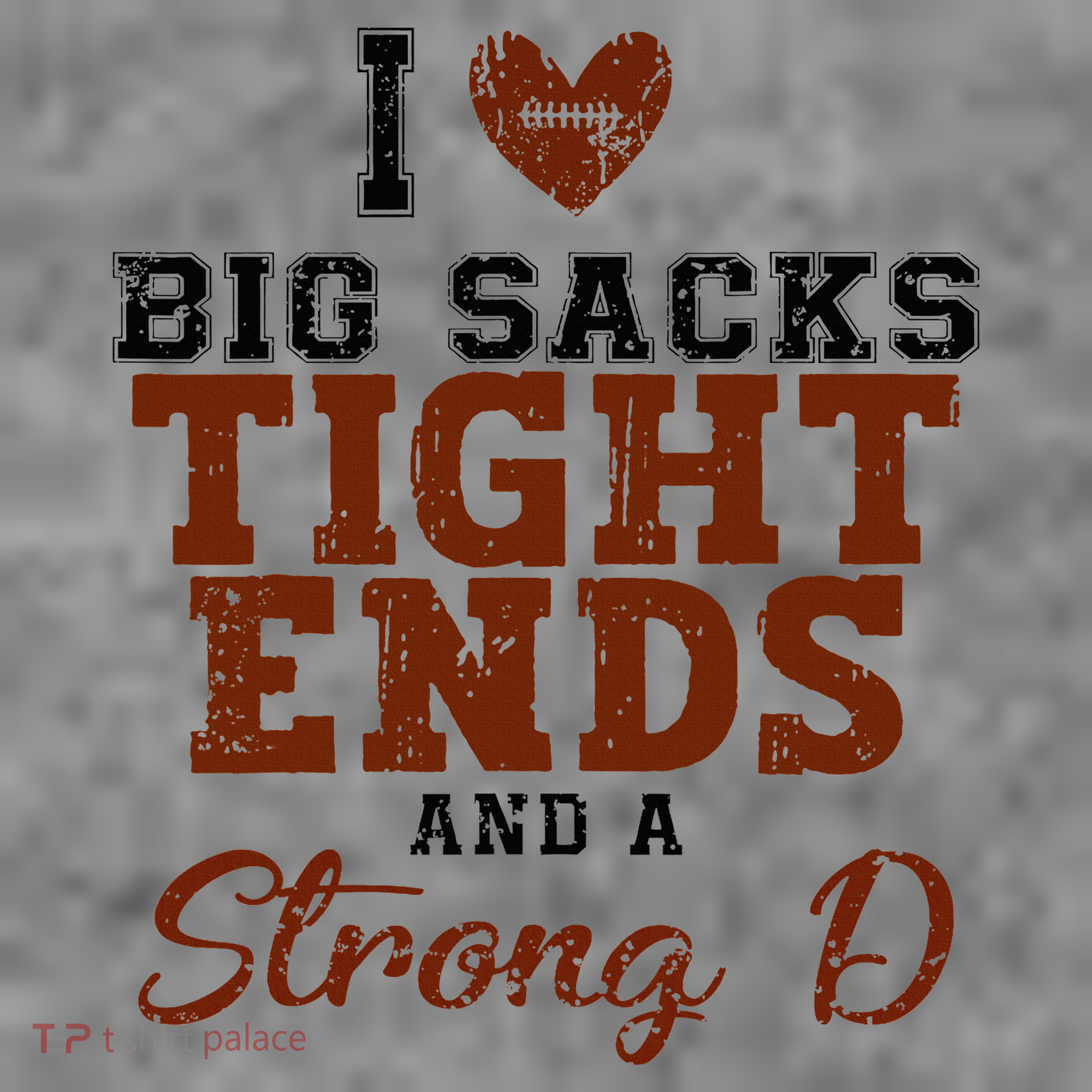 I Love Big Sacks Tight Ends And A Strong D Toddler Hoodie