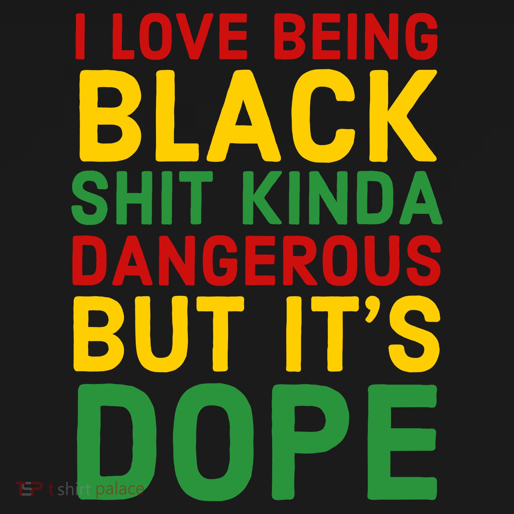 I Love Being Black It's Dope Afro Hair Black History Month Women's Hoodie