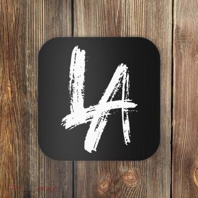 Interlocking La Brush Design Los Angeles California Coaster
