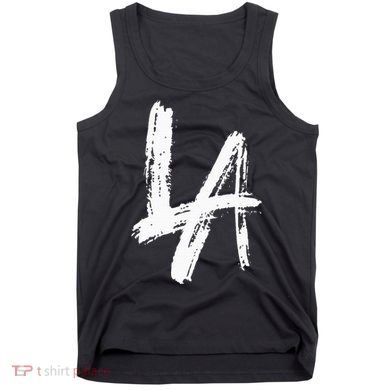 Interlocking La Brush Design Los Angeles California Tank Top