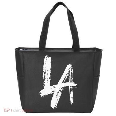Interlocking La Brush Design Los Angeles California Tote Bag